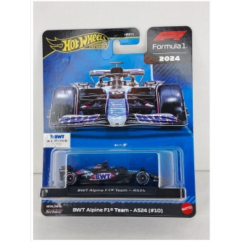 Hot Wheels 1:64 BWT Alpine F1 Team A524 #10 Pierre Gasly
